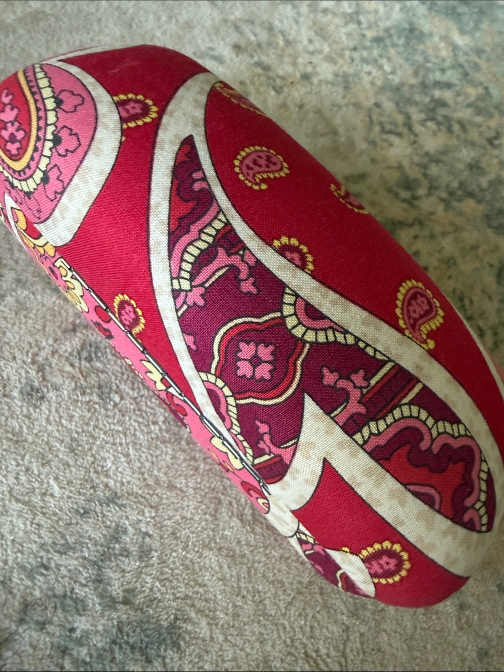 Vera Bradley Rare Retired RosyPosies Wayfarer Sunglasses, Pink Paisley Case - Picture 5 of 7